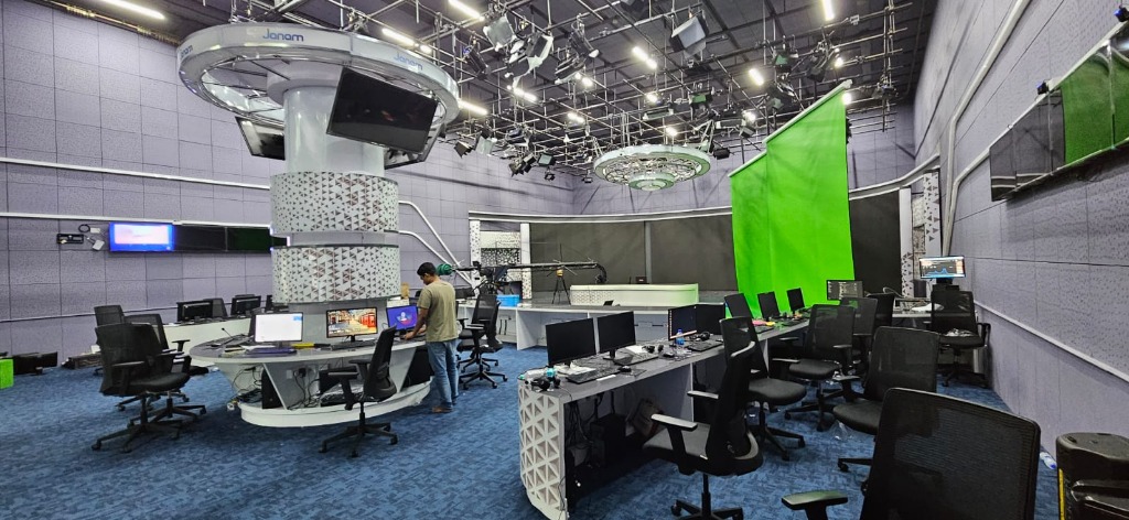 Janam TV Virtual Studio